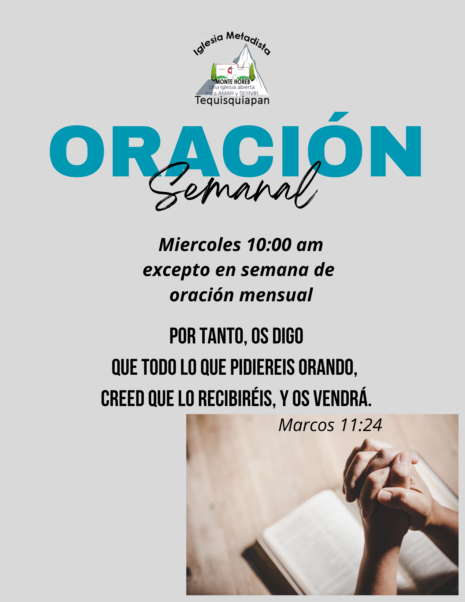 Oracion Semanal
